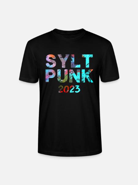 Sylt PunkSylt Punk,Punk,Punks,Sylt,Graffiti - Stanley/Stella CRAFTER Unisex Organic T-Shirt - black