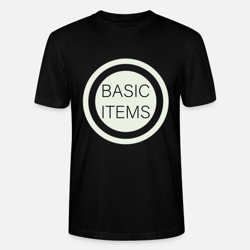 Basic Items - T-shirt bio CRAFTER Stanley Stella Unisexe - noir
