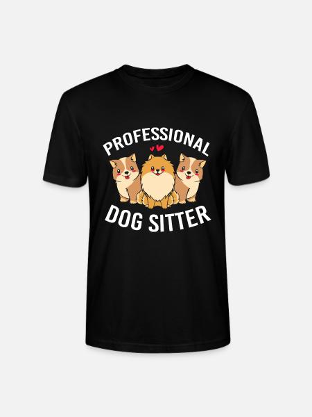 Pet Sitter Pets Babysitter - Stanley/Stella CRAFTER Unisex Organic T-Shirt - black