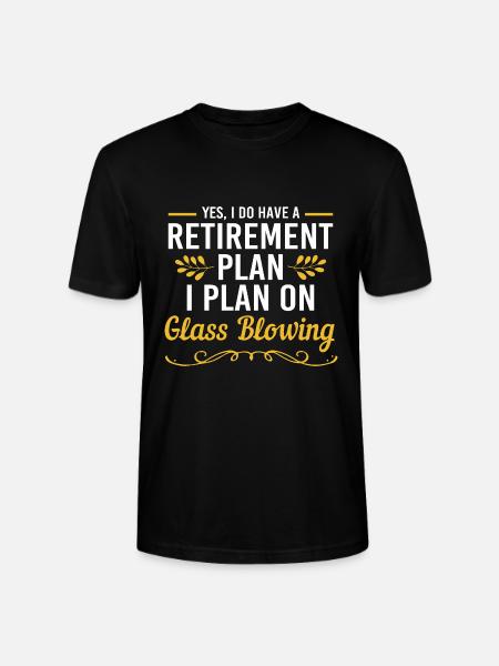 Glasbläser Glas - Stanley/Stella Unisex Bio-T-Shirt CRAFTER - Schwarz