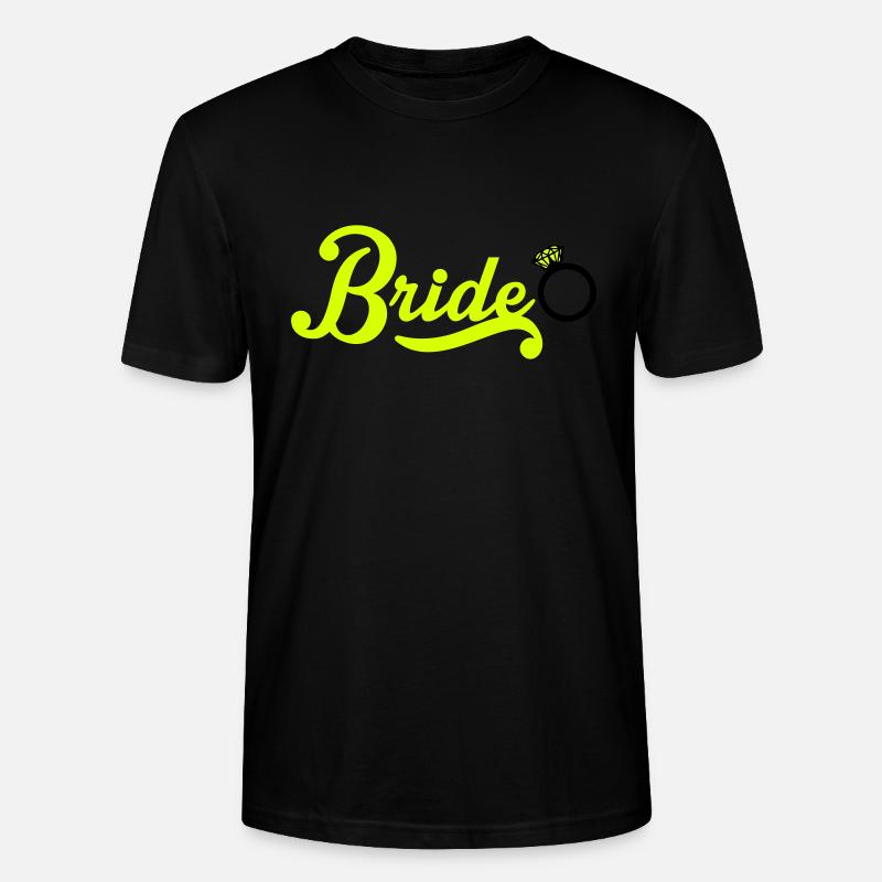 Bride - T-shirt bio CRAFTER Stanley Stella Unisexe - noir