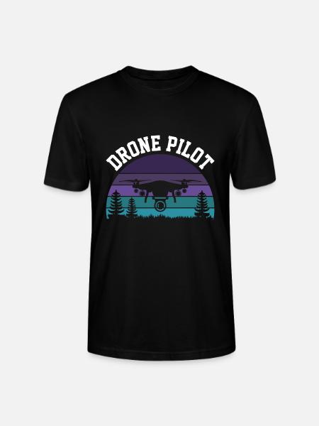 Drone Pilot - Stanley/Stella CRAFTER Unisex Organic T-Shirt - black