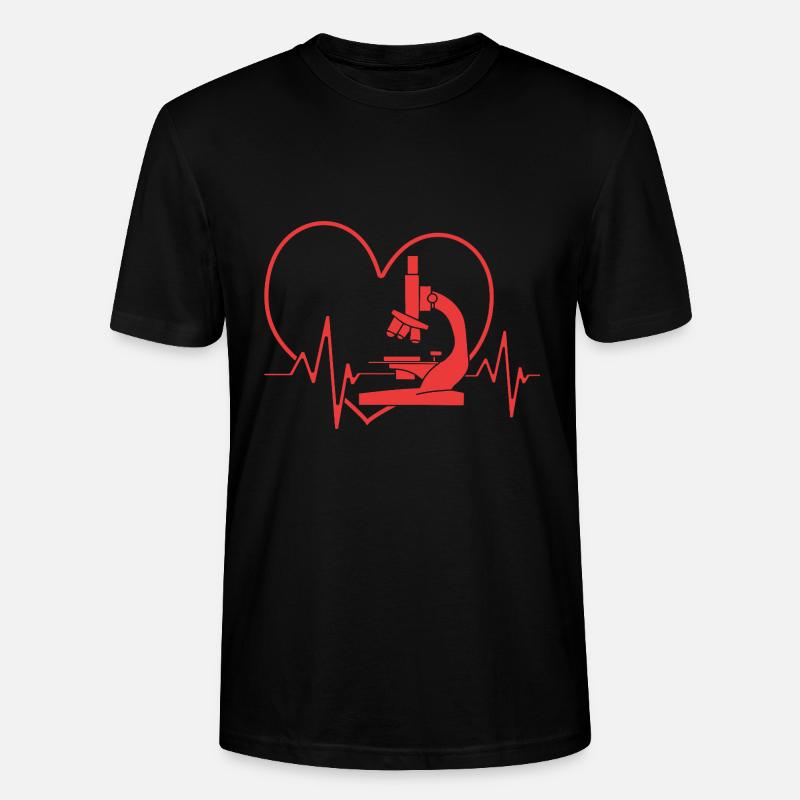 Structural formula molecule - Stanley/Stella CRAFTER Unisex Organic T-Shirt - black