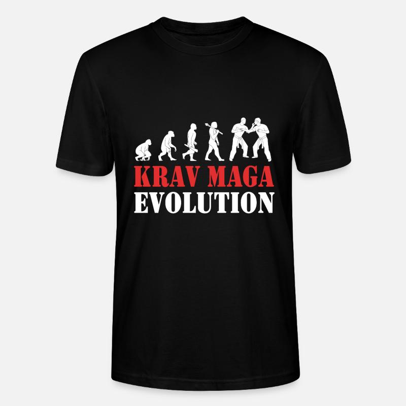 Krav Maga - Stanley/Stella Unisex Bio-T-Shirt CRAFTER - Schwarz