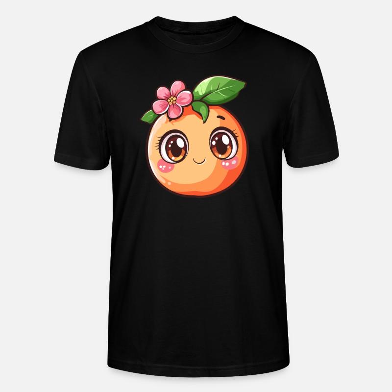 Pêche avec fleur - T-shirt bio CRAFTER Stanley Stella Unisexe - noir