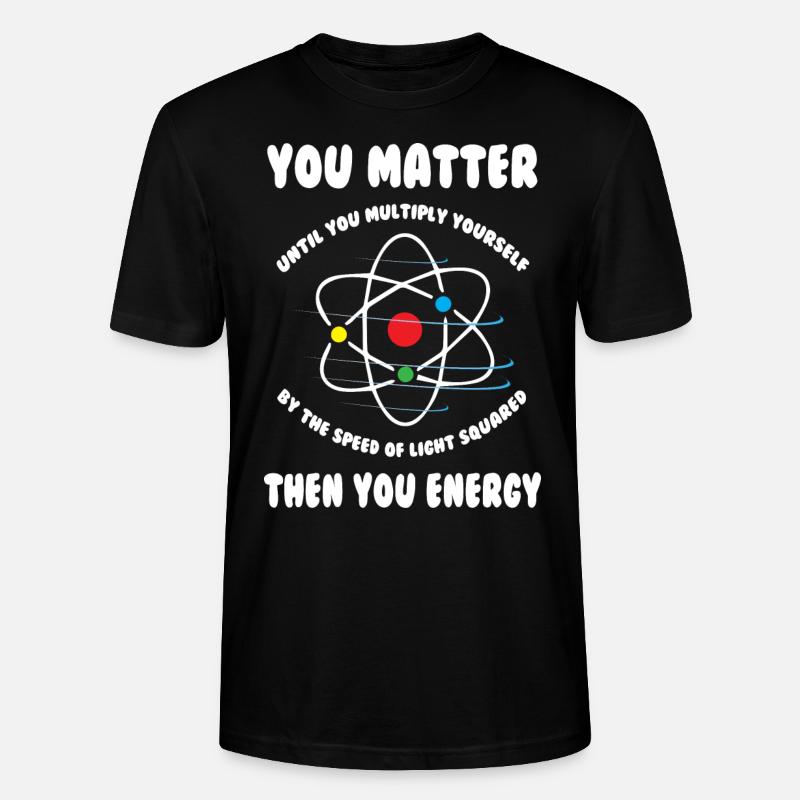 You Matter Science - Stanley/Stella Unisex Bio-T-Shirt CRAFTER - Schwarz