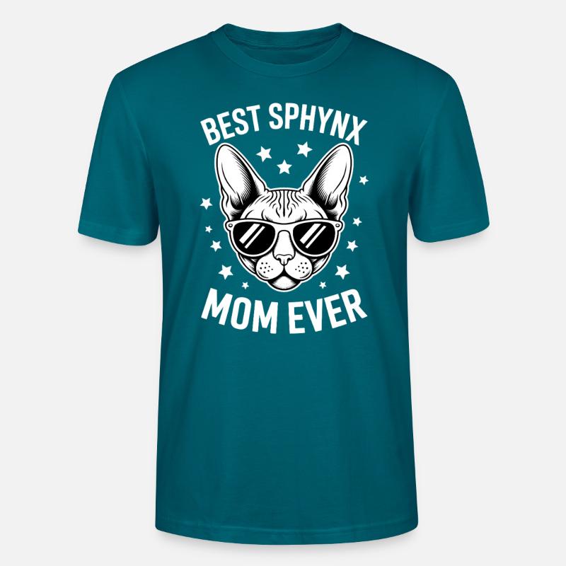 Chat Sphynx Disant Drôle Chat Sphynx Cadeau T-shirt bio CRAFTER Stanley Stella Unisexe