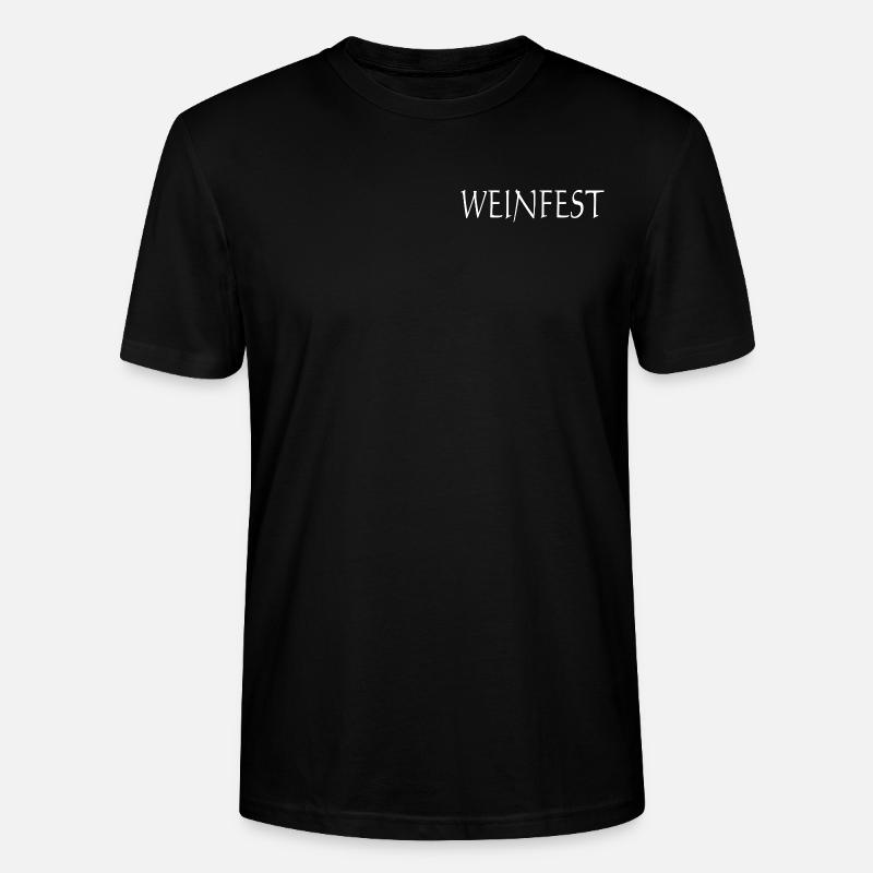 Weinfest - Stanley/Stella Unisex Bio-T-Shirt CRAFTER - Schwarz