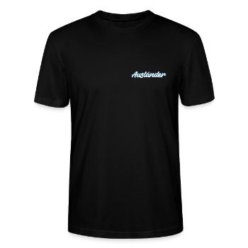 Auslander originals - Stanley/Stella Unisex Bio-T-Shirt CRAFTER - Schwarz - Vorne - Alina (178cm) & Michal (187cm)