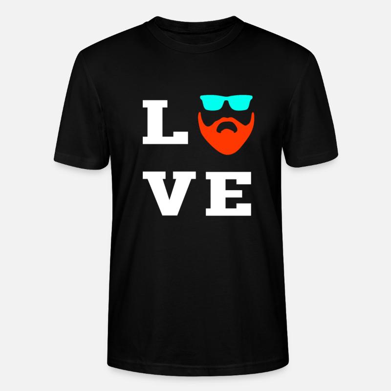 Barbe barbe barbe - T-shirt bio CRAFTER Stanley Stella Unisexe - noir