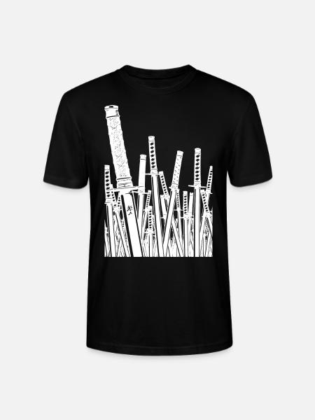 Pour l'honneur - Samurai - T-shirt bio CRAFTER Stanley Stella Unisexe - noir