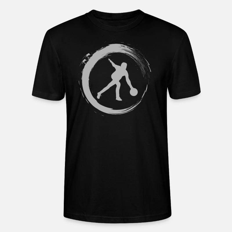 Bowling - Stanley/Stella Unisex Bio-T-Shirt CRAFTER - Schwarz