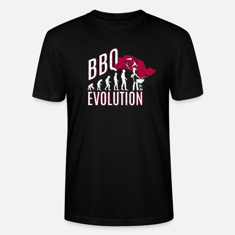 BBQ Evolution - BBQ - T-shirt bio CRAFTER Stanley Stella Unisexe - noir