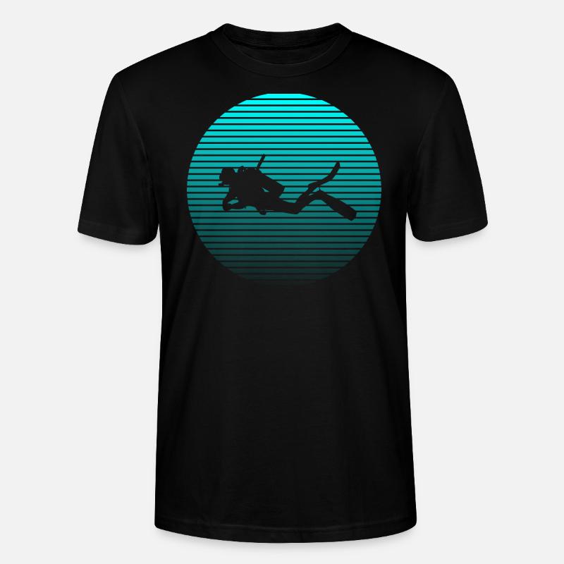 Tauchen - Stanley/Stella Unisex Bio-T-Shirt CRAFTER - Schwarz