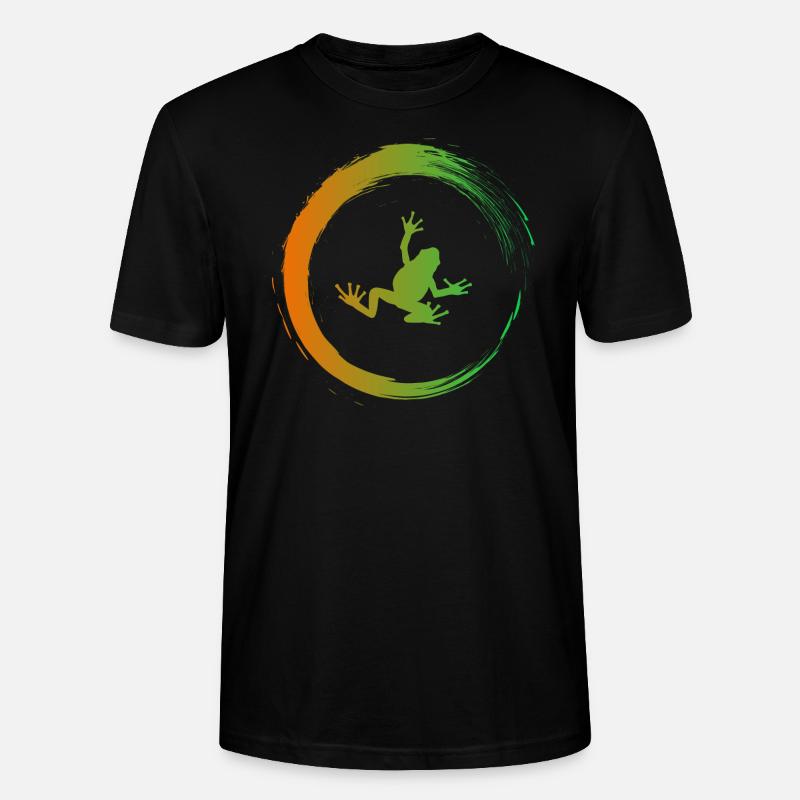 grenouille - T-shirt bio CRAFTER Stanley Stella Unisexe - noir