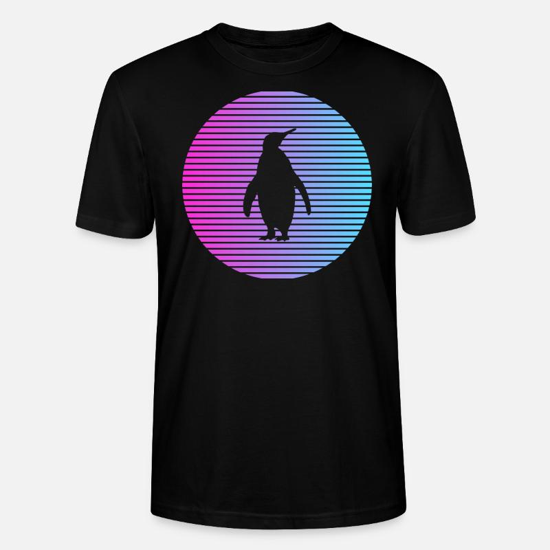 Pinguin - Stanley/Stella Unisex Bio-T-Shirt CRAFTER - Schwarz