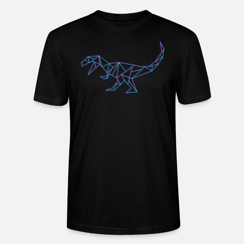 Neon Raptor - Stanley/Stella Unisex Bio-T-Shirt CRAFTER - Schwarz