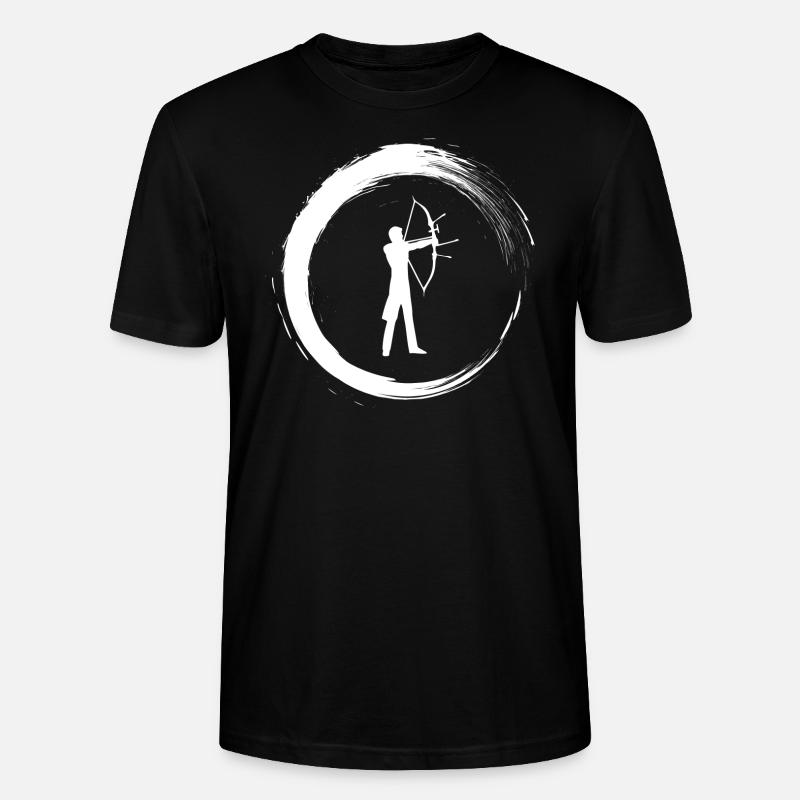 Bogenschütze - Stanley/Stella Unisex Bio-T-Shirt CRAFTER - Schwarz