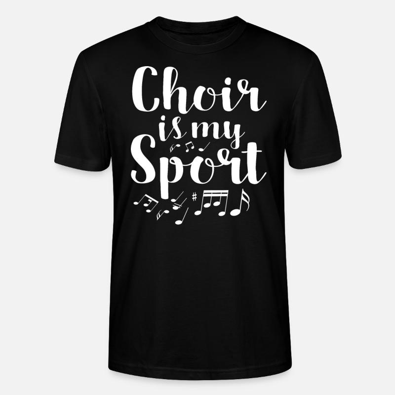 Chorleiter - Stanley/Stella Unisex Bio-T-Shirt CRAFTER - Schwarz