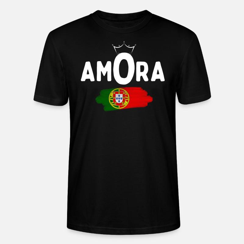 Amora - Stanley/Stella Unisex Bio-T-Shirt CRAFTER - Schwarz