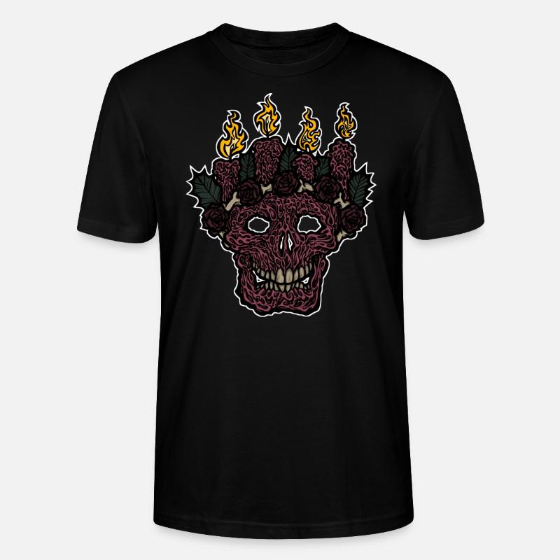 Bright Darkness - Stanley/Stella Unisex Bio-T-Shirt CRAFTER - Schwarz