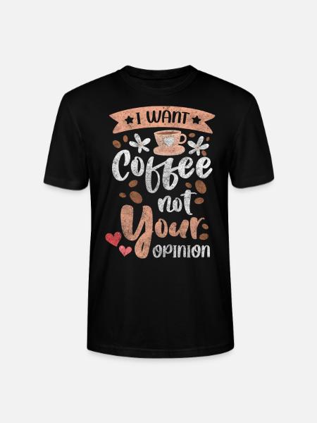Morning grouch espresso motivation - Stanley/Stella CRAFTER Unisex Organic T-Shirt - black