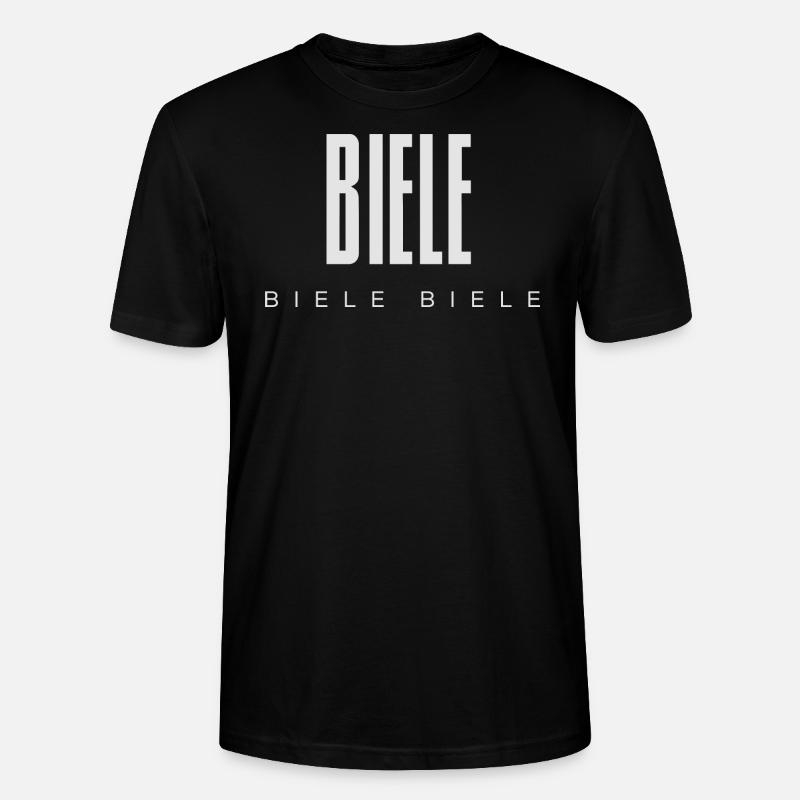 BIELE BIELE BIELE - Stanley/Stella Unisex Bio-T-Shirt CRAFTER - Schwarz