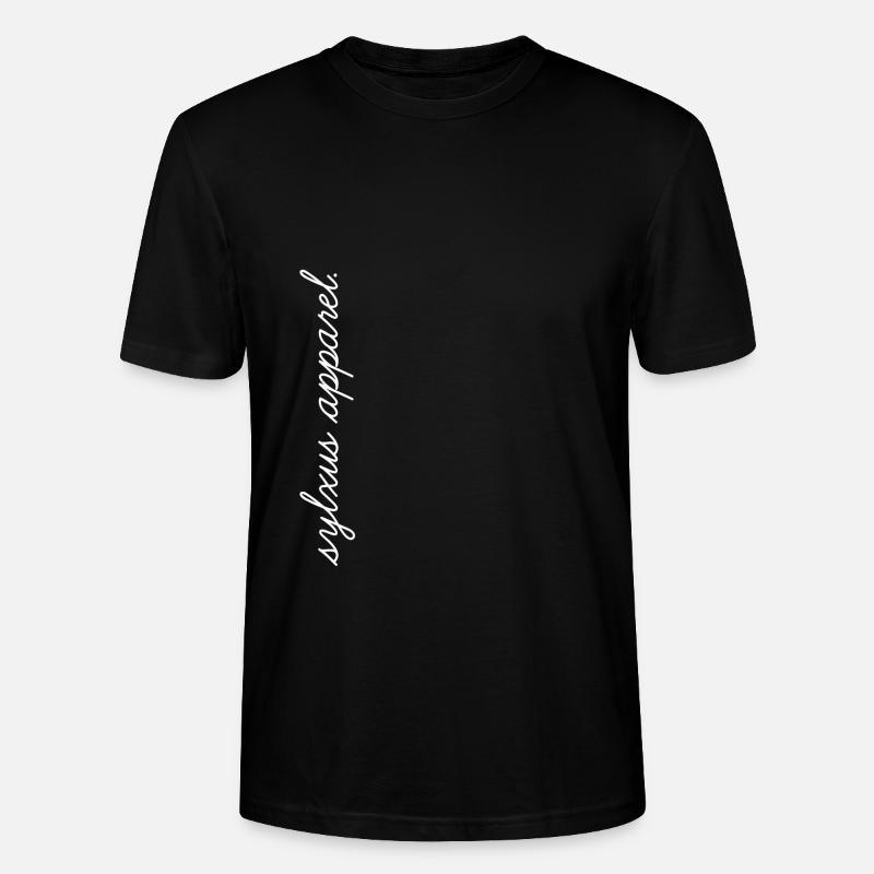 SA Script Logo - T-shirt bio CRAFTER Stanley Stella Unisexe - noir