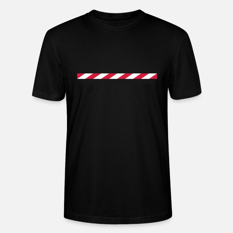 absperrband - Stanley/Stella Unisex Bio-T-Shirt CRAFTER - Schwarz
