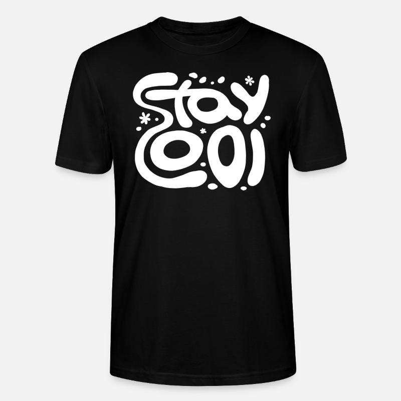Cool bleiben - Stanley/Stella Unisex Bio-T-Shirt CRAFTER - Schwarz