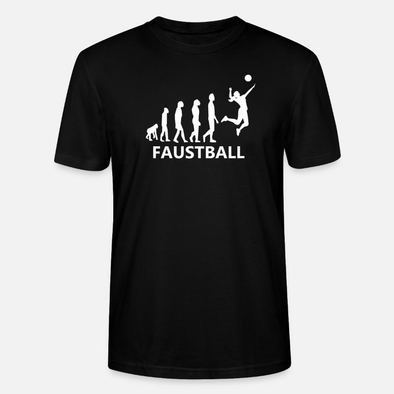 Faustball Evolution - Stanley/Stella Unisex Bio-T-Shirt CRAFTER - Schwarz