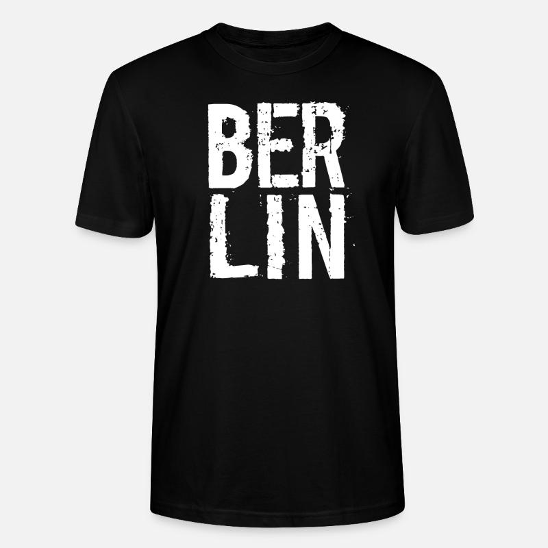 Berlin, Deutschland - Stanley/Stella Unisex Bio-T-Shirt CRAFTER - Schwarz