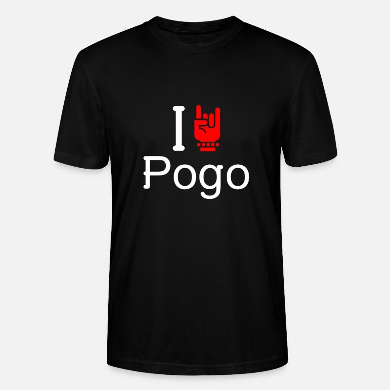 Pogo - T-shirt bio CRAFTER Stanley Stella Unisexe - noir