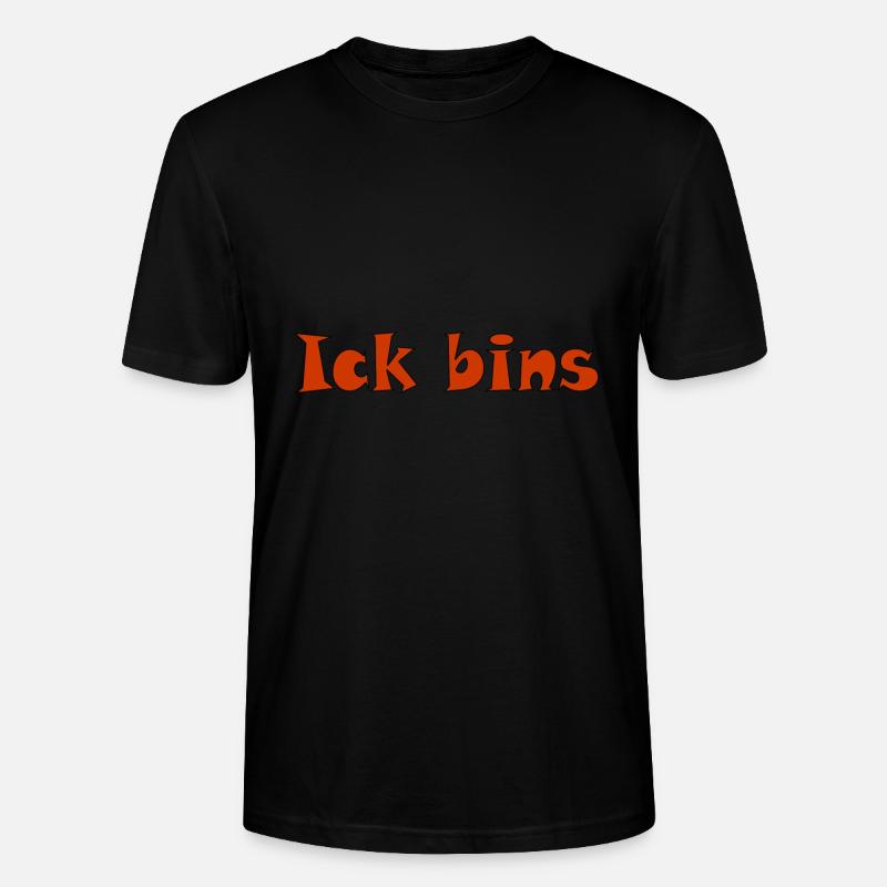 Bacs Ick - T-shirt bio CRAFTER Stanley Stella Unisexe - noir