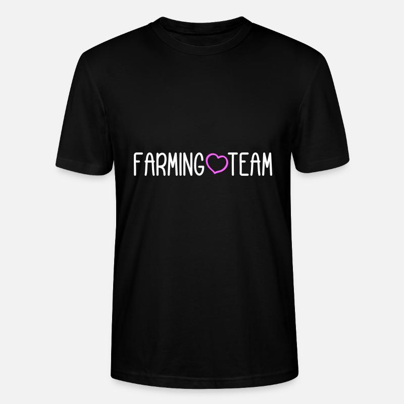 Farming Team - Stanley/Stella Unisex Bio-T-Shirt CRAFTER - Schwarz