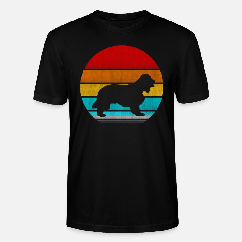 Cocker Spaniel - Stanley/Stella Unisex Bio-T-Shirt CRAFTER - Schwarz