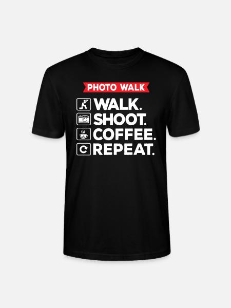 Photowalk - Stanley/Stella Unisex Bio-T-Shirt CRAFTER - Schwarz