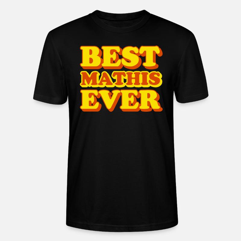Mathis First Name Funny Gift - Stanley/Stella CRAFTER Unisex Organic T-Shirt - black