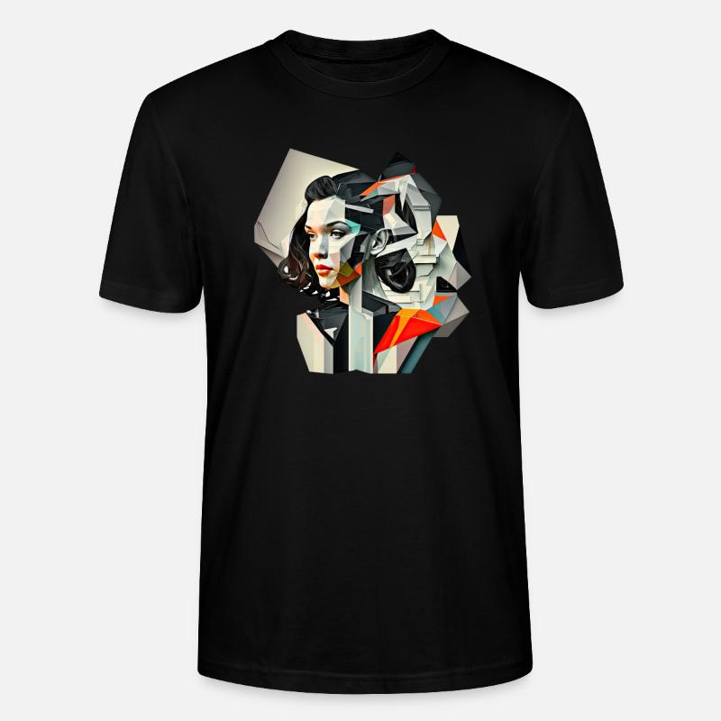 Retro Flash No33 - Stanley/Stella Unisex Bio-T-Shirt CRAFTER - Schwarz