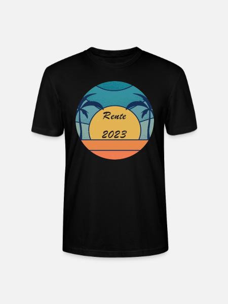 Rente 2023 - Stanley/Stella Unisex Bio-T-Shirt CRAFTER - Schwarz