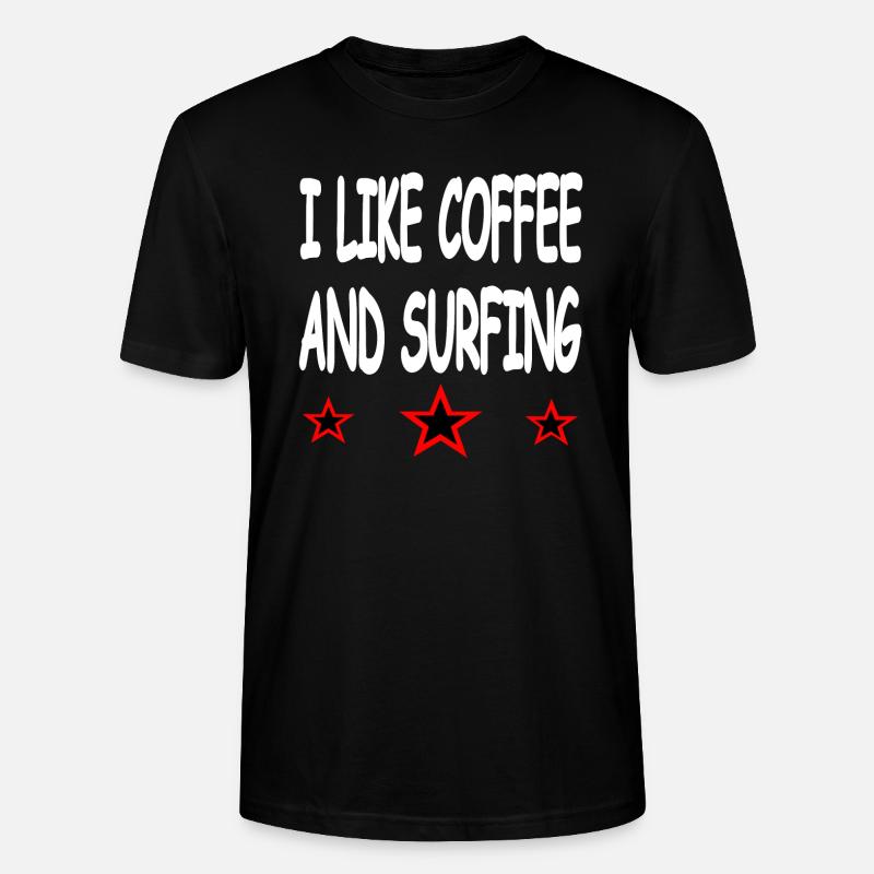 Kaffee - Stanley/Stella Unisex Bio-T-Shirt CRAFTER - Schwarz