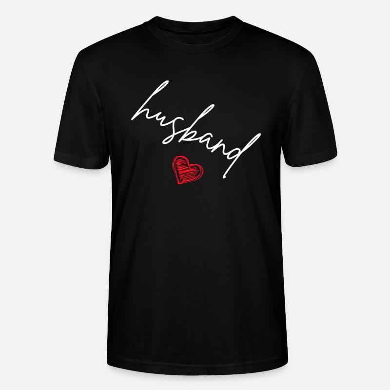 Husband - Stanley/Stella Unisex Bio-T-Shirt CRAFTER - Schwarz