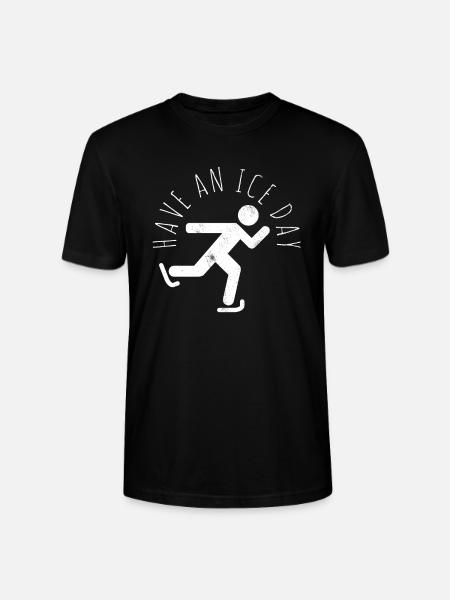 Skating Pun - Stanley/Stella CRAFTER Unisex Organic T-Shirt - black