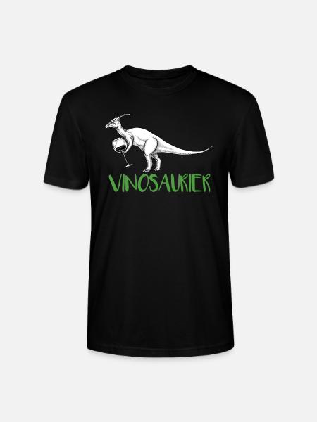 Vinosaurier - Stanley/Stella Unisex Bio-T-Shirt CRAFTER - Schwarz