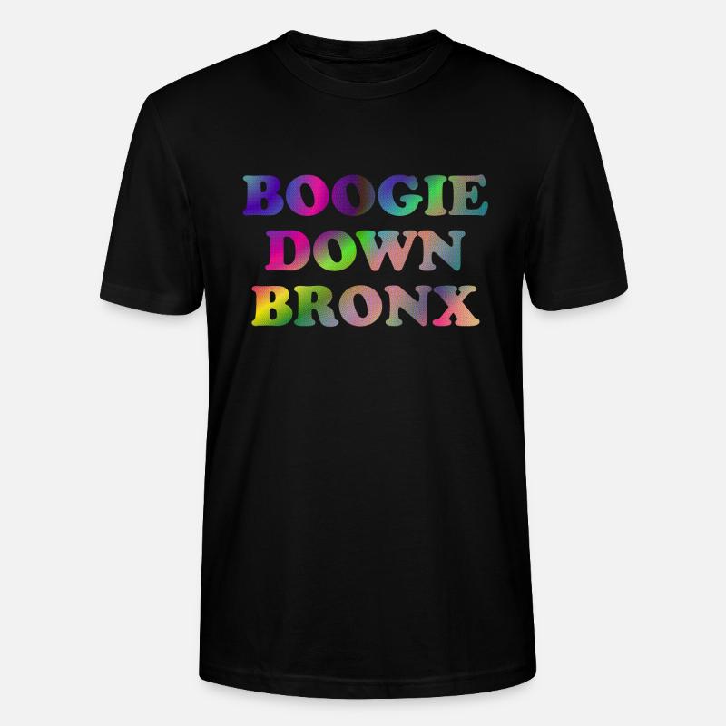 Boogie Down Bronx - Stanley/Stella Unisex Bio-T-Shirt CRAFTER - Schwarz