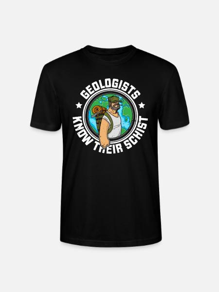 Geologist Natural Scientist Studies Profession - Stanley/Stella CRAFTER Unisex Organic T-Shirt - black