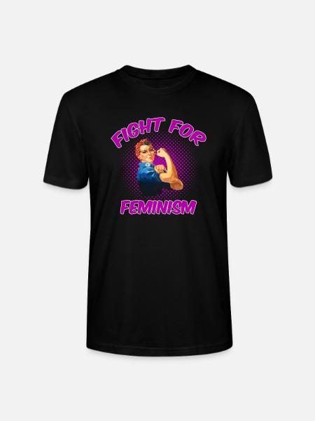 Luttes pour le féminisme - T-shirt bio CRAFTER Stanley Stella Unisexe - noir