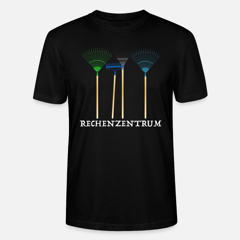 Rechenzentrum | Computer, PC, Gärtner, Internet - Stanley/Stella Unisex Bio-T-Shirt CRAFTER - Schwarz