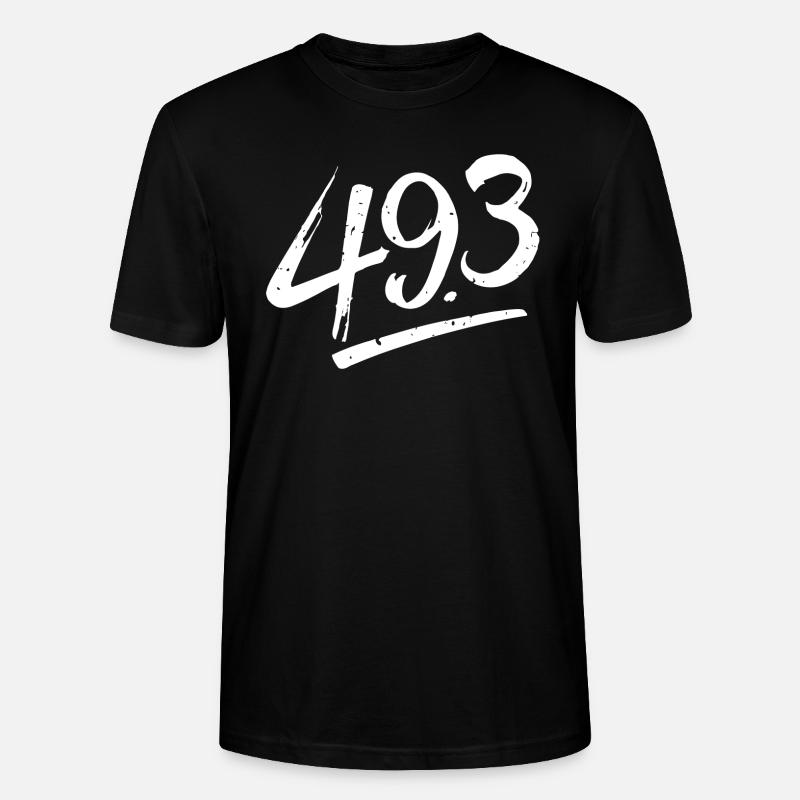 49 alinéa 3 - T-shirt bio CRAFTER Stanley Stella Unisexe - noir