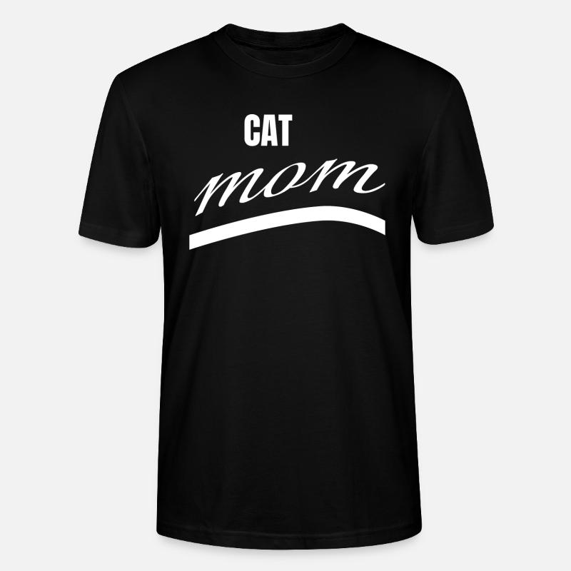 chats - maman de chat - T-shirt bio CRAFTER Stanley Stella Unisexe - noir
